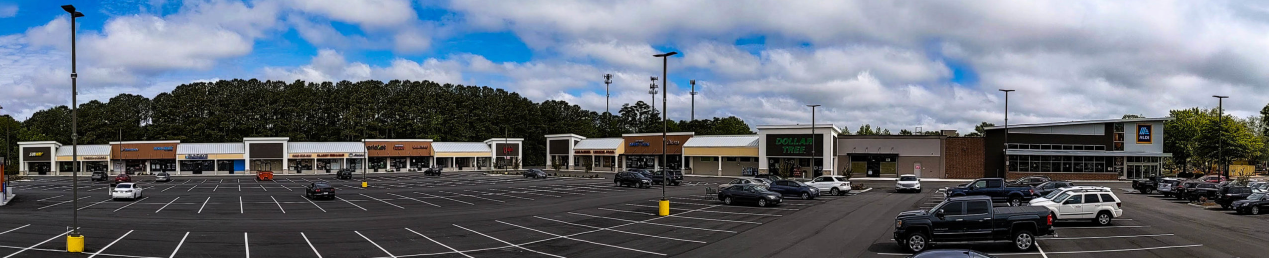 Dam Neck Shopping Center project by Taylor Construction